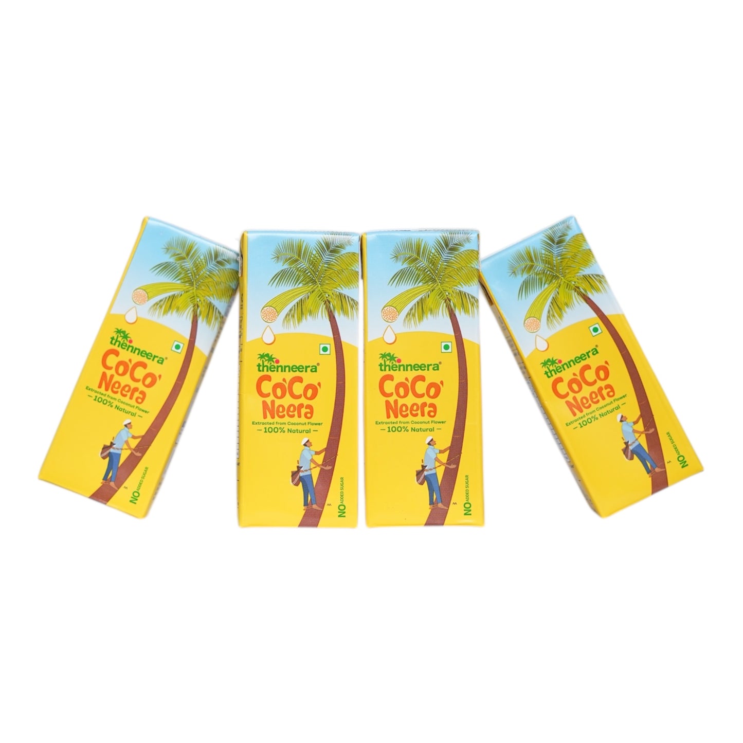 Thenneera (Coco Neera) – 1 Litre Natural Energy Drink (Pack 0f 4)