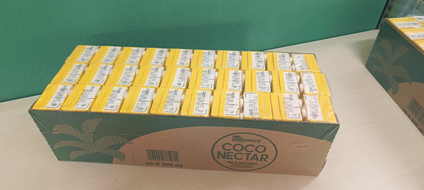 Thenneera (Coco Neera) – 200 ml Natural Energy Drink Gift Box (Pack 0f 30 - 1 Box)