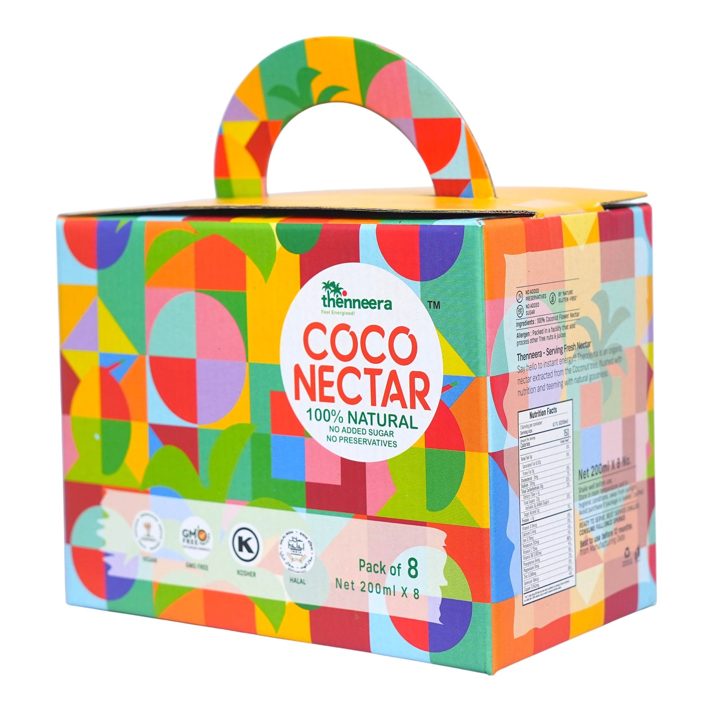 Thenneera (Coco Neera) – 200ml Natural Energy Drink Gift Box (Pack 0f 8 - 1 box)