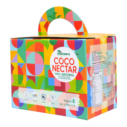 Thenneera (Coco Neera) – 200ml Natural Energy Drink Gift Box (Pack 0f 8 - 1 box)