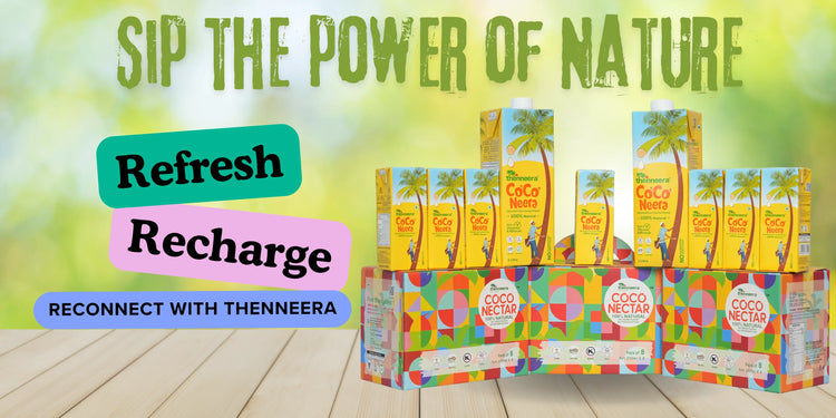 Immunity boosting natural drink, Thenneera rich in vitamins and essential minerals.